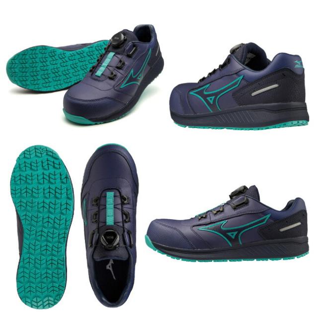 ミズノ mizuno 安全靴 ALMIGHTY SU 51L BOA 【F1GA2317】 | かっこいい カジュアル おしゃれ メンズ レディース 新作 新商品 新モデル 履きやすい 軽い 軽量 BOAシステム ダイヤル 長持ち 防塵 予約 先芯入り ローカット_6