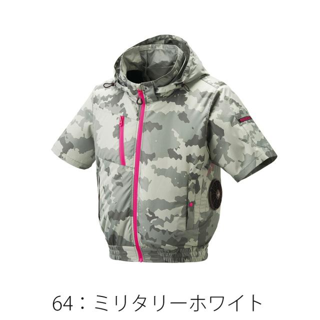 【2026年 30V 海外製バッテリー＆ファン付き】空調風神服 アタックベース 空調ウェア 服【8845】The tough 半袖_12