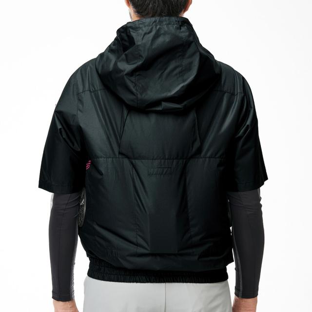 【2026年 30V 海外製バッテリー＆ファン付き】空調風神服 アタックベース 空調ウェア 服【8845】The tough 半袖_5