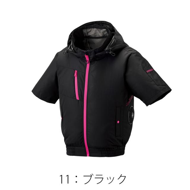 【2026年 30V 海外製バッテリー＆ファン付き】空調風神服 アタックベース 空調ウェア 服【8845】The tough 半袖_9