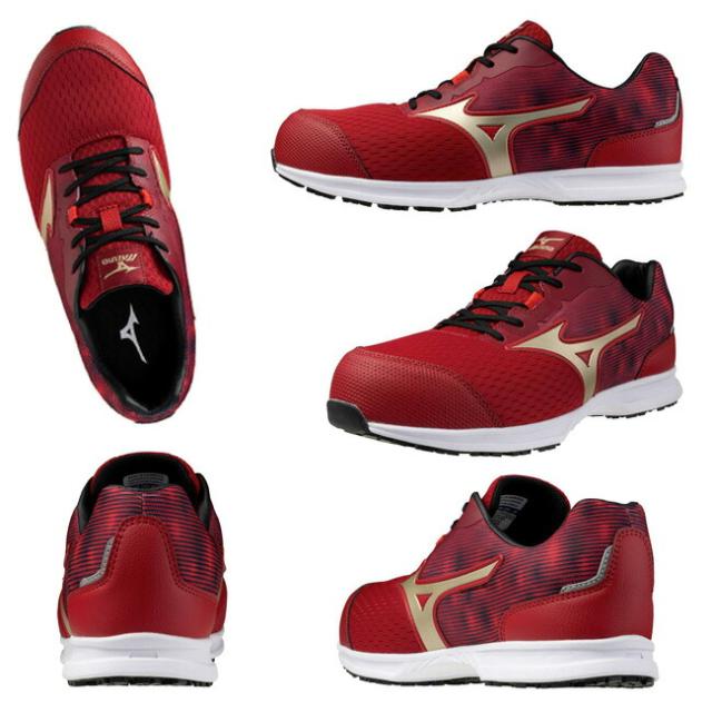 ミズノ mizuno 安全靴 作業靴 オールマイティ 【F1GA2502】 LL11L