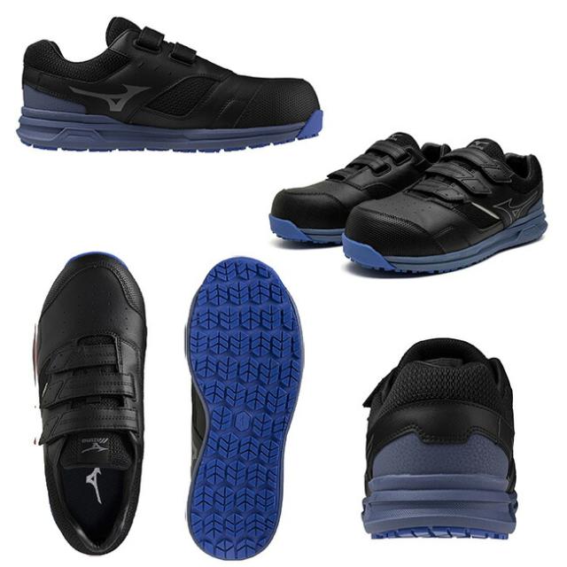 ミズノ mizuno 安全靴 作業靴 オールマイティ 【F1GA2508】 LS2 21L WIDE | かっこいい おしゃれ カジュアル ボア ダイヤル メンズ レディース 大きいサイズ 履きやすい 痛くなりにくい 通気性 29.0cm