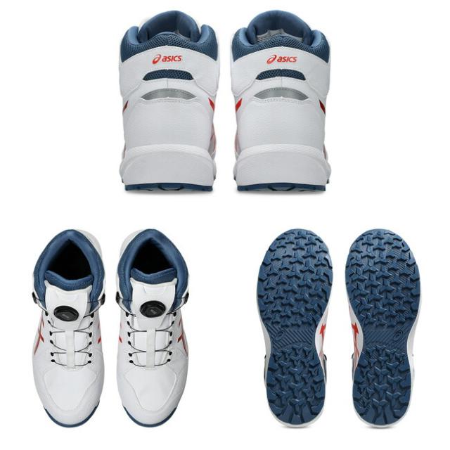 アシックス asics 安全靴 作業靴 ウィンジョブ CP314 BOA 1273A124 | ハイカット おしゃれ かっこいい カジュアル 最新 新作 新商品 新型 CP304 後継品 軽量 通気 メンズ レディース 現場 作業 ダイヤル 大きいサイズ 履きやすい_8