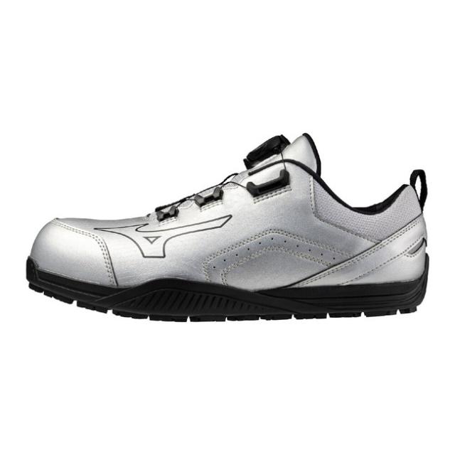 ミズノ mizuno 安全靴 作業靴 ALMIGHTY TD2 51L BOA 【F1GA2514】| おしゃれ かっこいい カジュアル ダイヤル 履きやすい 軽量 痛くなりにくい メンズ レディース 作業 現場 ローカット_9