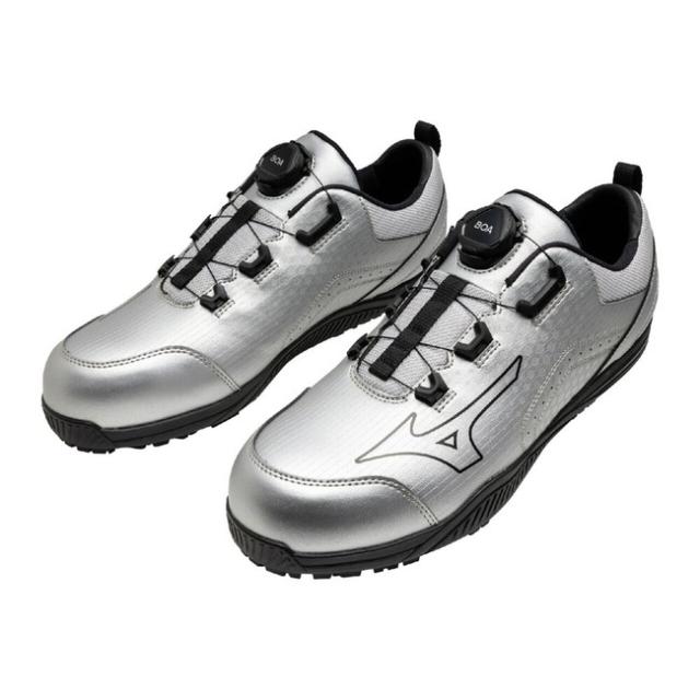 ミズノ mizuno 安全靴 作業靴 ALMIGHTY TD2 51L BOA 【F1GA2514】| おしゃれ かっこいい カジュアル ダイヤル 履きやすい 軽量 痛くなりにくい メンズ レディース 作業 現場 ローカット_2