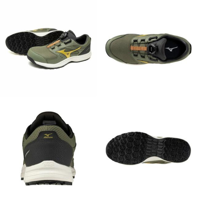 ミズノ mizuno 安全靴 作業靴 オールマイティ LS3 53L BOA 【F1GA2602 / F1GA2606】| メンズ レディース 新モデル 最新 限定 限定カラー ダイヤル式 ローカット 軽量 軽い JSAA A種 かっこいい おしゃれ カジュアル_12