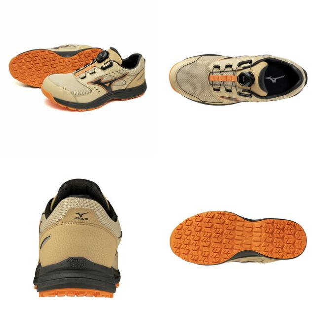 ミズノ mizuno 安全靴 作業靴 オールマイティ LS3 53L BOA 【F1GA2602 / F1GA2606】| メンズ レディース 新モデル 最新 限定 限定カラー ダイヤル式 ローカット 軽量 軽い JSAA A種 かっこいい おしゃれ カジュアル_14