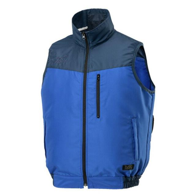 【12Vスターターキット ファン&バッテリー付き】ミズノ mizuno 空調ウェア【F2JE0190】 エアリージャケットTOUGH ベスト_12