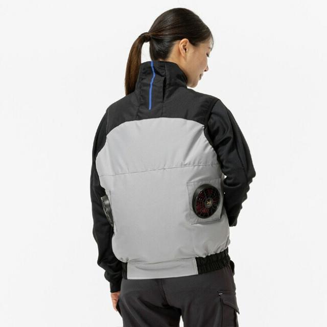 【12Vスターターキット ファン&バッテリー付き】ミズノ mizuno 空調ウェア【F2JE0190】 エアリージャケットTOUGH ベスト_9