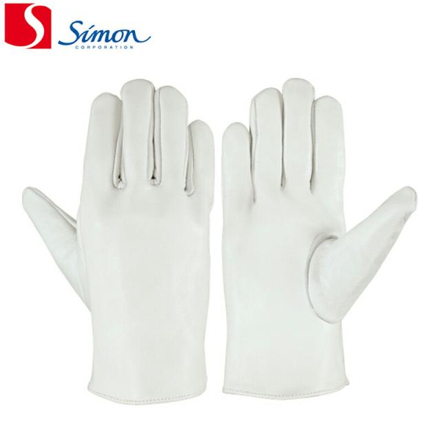 作業用手袋 牛本革 シモン simon CG-710 10双セットの通販は