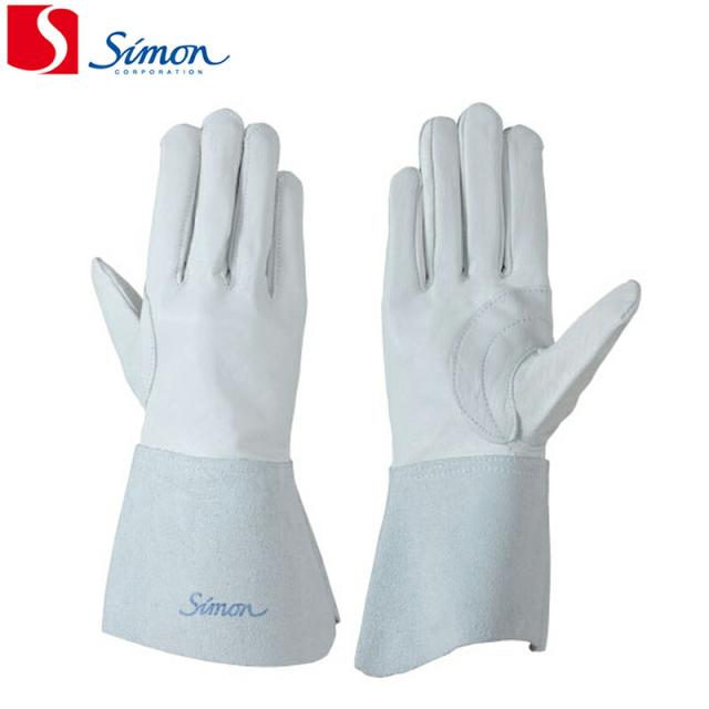 作業用手袋 牛本革 シモン simon CGS-123 10双セットの通販は 13,101円