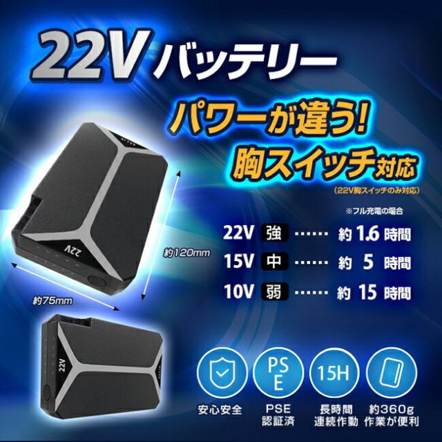 BRAIN ブレイン 22Vデバイスフルセット | ファン バッテリー セット BR