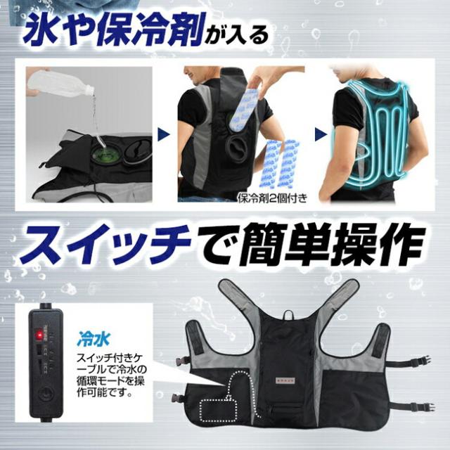 BRAIN ブレイン 水冷式ベスト セット レギュラーサイズ BR-861_2