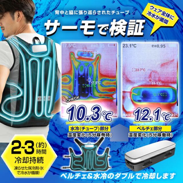 BRAIN ブレイン ペルチェ 水冷ベスト 服のみ BR-871-1_2