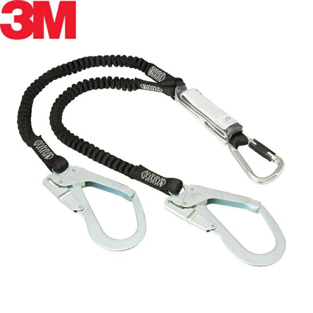 3M 伸縮式 ランヤード 【Type1 ツイン 130kg対応】 DBI-サラ EZ-Stop 1246510 ｜ 1種 新規格 スリーエム 安全帯