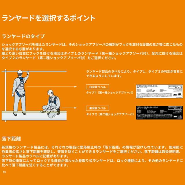 3M ランヤード 【type2 シングル】 DBI-サラ Nano-lok 3M ランヤード 【type2 シングル】 DBI-サラ Nano-lok