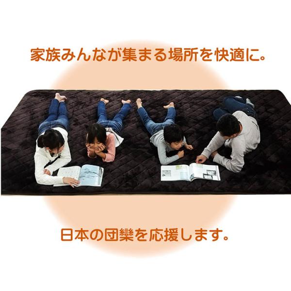 ラグ こたつ敷き布団 長方形 大きい 幅広ラグ 約220×400cm | 冬 あったかい あたたかい 暖かい 温かい 暖房_12