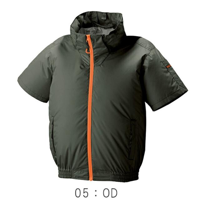 【2026年 24V 日本製バッテリー＆ファン付き】空調風神服 アタックベース The tough 空調ウェア 服【2245】ペルチェデバイス付き 半袖_8