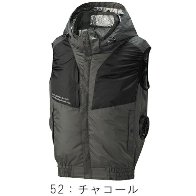 【2026年 24V 日本製バッテリー＆ファン付き】空調風神服 アタックベース The tough 空調ウェア 服【2440】 ベスト_5