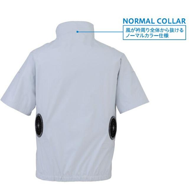 【2026年 30V 海外製バッテリー＆ファン付き】ビッグボーン bigborn 空調ウェア 空調風神服 【EBA5178】半袖ジャケット_3