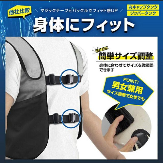 ブレイン BRAIN 【BR-862-2-1】水冷式ベスト(スライドジッパー)/服のみ