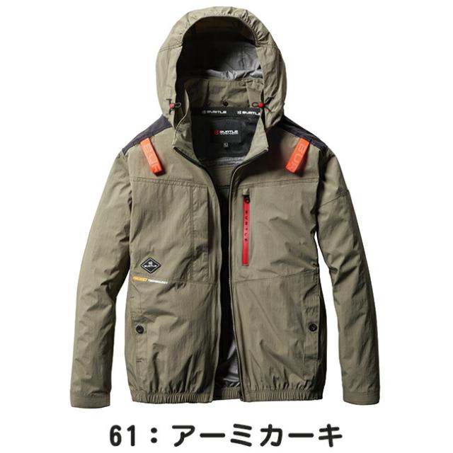 【2026年 ハニーピンクファン＋30Vバッテリーセット】バートル BURTLE 空調ウェア EFウェア 【AC2081】 長袖 超冷却保冷剤付き_4