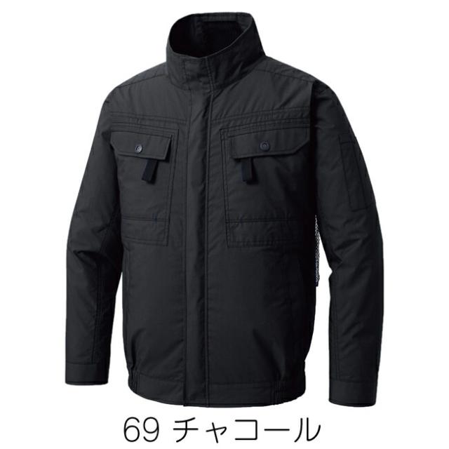【24V 2025年 GLOBALバッテリー＆ファン付き】空調風神服 sun-s サンエス 空調ウェア フルハーネス用長袖ブルゾン KF92400G_9