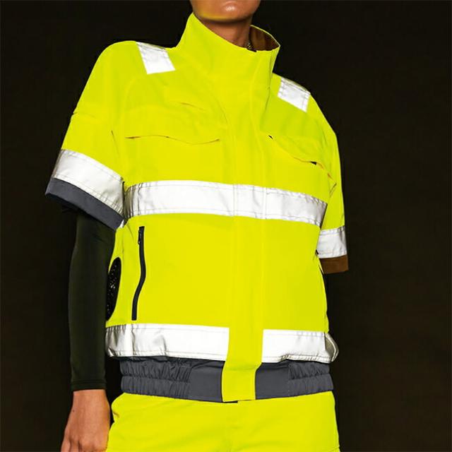 24V 2025年 GLOBALバッテリー＆ファン付き】サンエス SUN-S 空調風神服