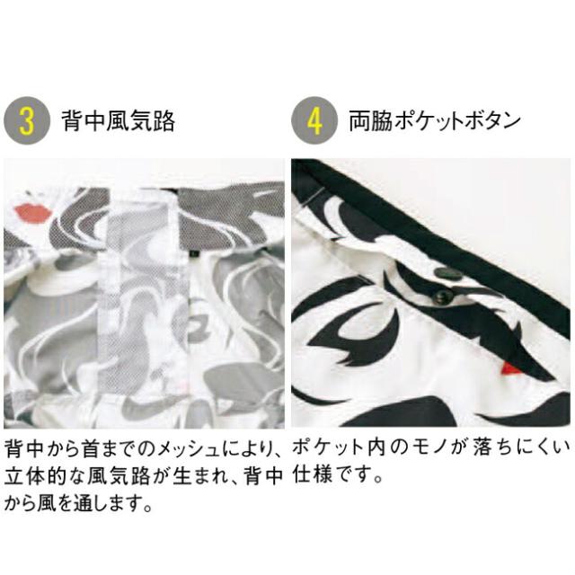 【2026年 24V 日本製バッテリー＆ファン付き】サンエス SUN-S 空調風神服 空調ウェア 【KF92582】 ベスト_4