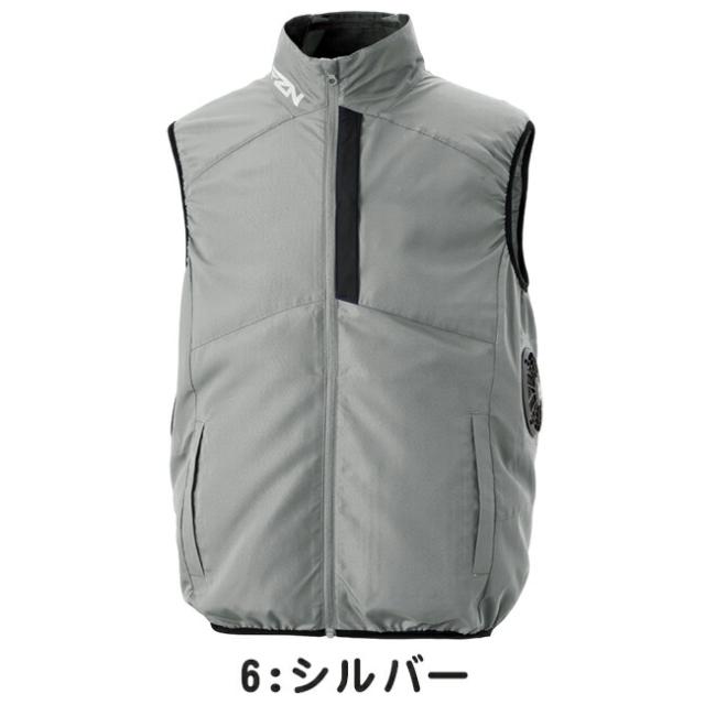 【2026年 30V 海外製バッテリー＆ファン付き】サンエス SUN-S 空調風神服 空調ウェア 【KF96032】 チタン加工 ベスト_6