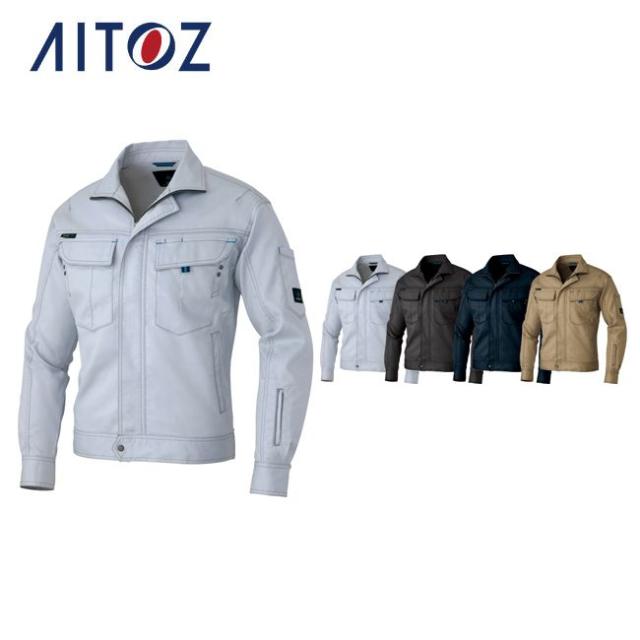 AZ-60301 アイトス 長袖ストレッチブルゾン（男女兼用） ｜ 作業着 作業服 オフィス ユニフォーム メンズ レディース