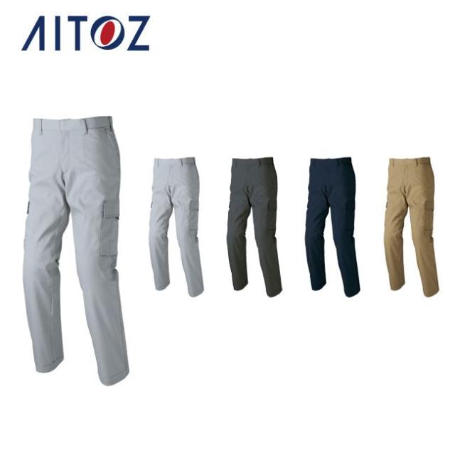AZ-60321 アイトス ストレッチカーゴパンツ（ノータック）（男女兼用） ｜ 作業着 作業服 オフィス ユニフォーム メンズ レディースの通販は