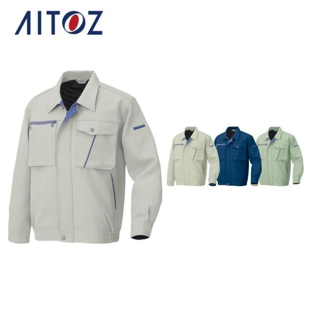 AZ-855 アイトス 長袖ブルゾン（男女兼用） ｜ 作業着 作業服 オフィス ユニフォーム メンズ レディース 5,439円