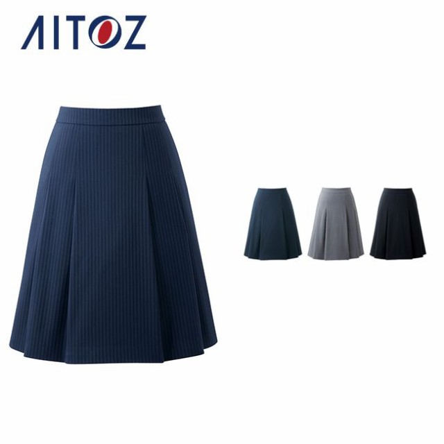 AZ-HCS3602 アイトス ソフトプリーツスカート | 作業着 作業服 オフィス ユニフォーム メンズ レディースの通販は