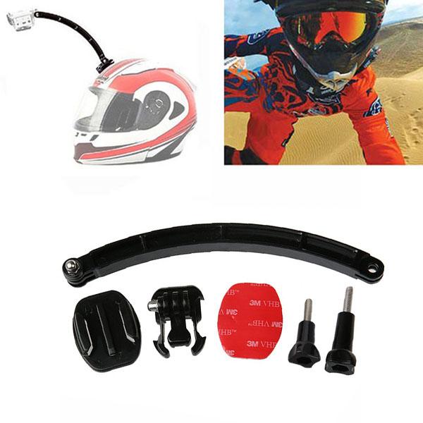 Gopro ゴープロ 9 8 7 対応 アクセサリー ヘルメット アーム 自撮り マウント アクションカメラ ウェアラブルカメラ Gopro9 Gopro8 Goproの通販はau Pay マーケット Crafters Market