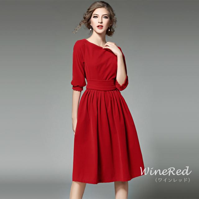 レトロなベロアドレス2色 ドレス パーティドレス ミモレ ワンピース パーティードレス 結婚式 披露宴 二次会 女子会 謝恩会 発表会 演奏の通販はau Pay マーケット みつば