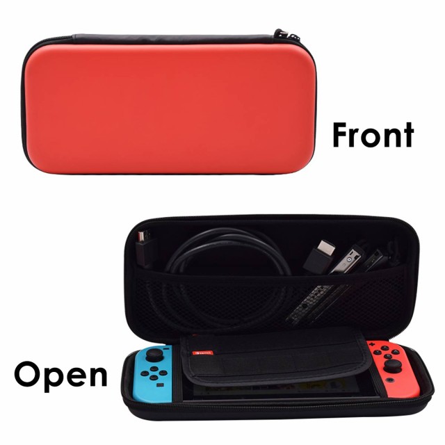 赤 Red Nintendo Switch lite スイッチ ケース