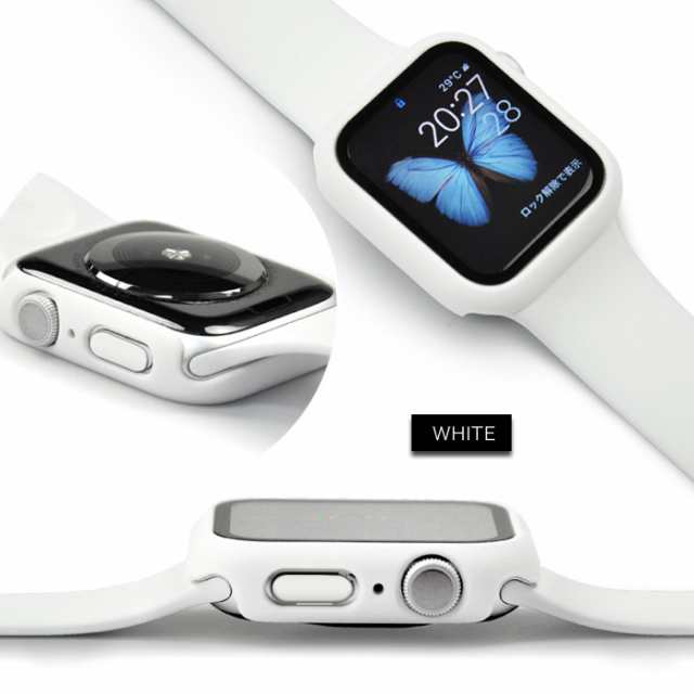 新品未使用カラーApple Watch アップルウォッチ ガラス保護フィルム 38mm用C