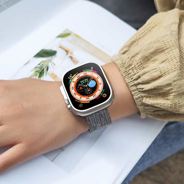 アップルウォッチ デニム ベルト バンド apple watch シリーズ 1 2 3 4 5 6 7 8 SE 高級感 おしゃれ 38mm 40mm  41ｍｍ 42mm 44mm 45mm メの通販はau PAY マーケット - 腕時計u0026雑貨イデアル | au PAY