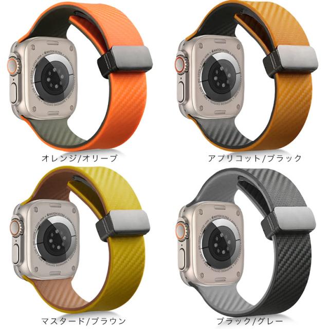 アップルウォッチ カーボンSTYLE シリコン バンド Apple Watch アップルウォッチ カーボンSTYLE シリコン バンド Apple Watch