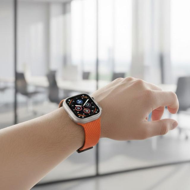 アップルウォッチ カーボンSTYLE シリコン バンド Apple Watch ベルト 