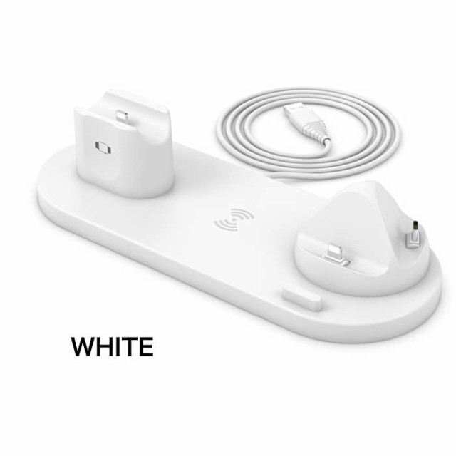 ワイヤレス充電 マルチ充電器 充電ステーション Iphone Apple Watch Airpods アンドロイド 同時充電 急速充電 Qi対応 ワイヤレスチャージの通販はau Pay マーケット 腕時計 雑貨イデアル