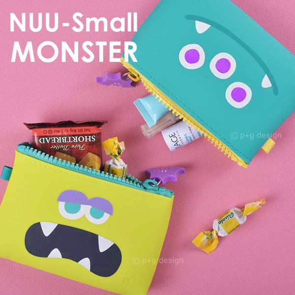 Nuu Small モンスター シリコン ポーチ ピンク グリーン ターコイズ レディース 小物入れ ブランド ピージーデザイン かわいい コスメポの通販はau Pay マーケット 腕時計 雑貨イデアル