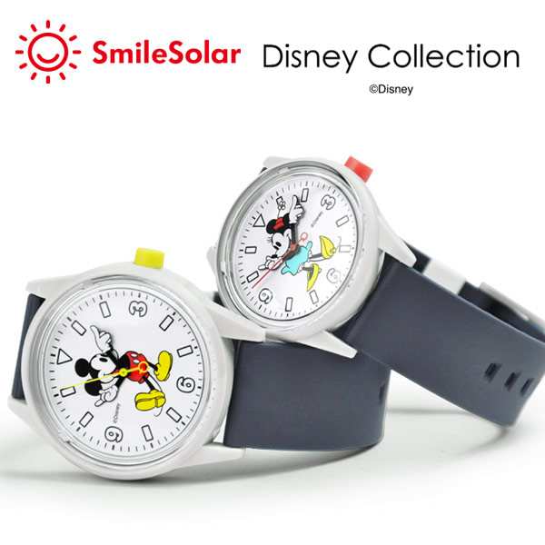 スマイルソーラーウォッチ ミッキー 腕時計 メンズ レディース ミッキーマウス ミニーマウス グッズ ディズニーウォッチ ディズニーグッの通販はau Pay マーケット 腕時計 雑貨イデアル