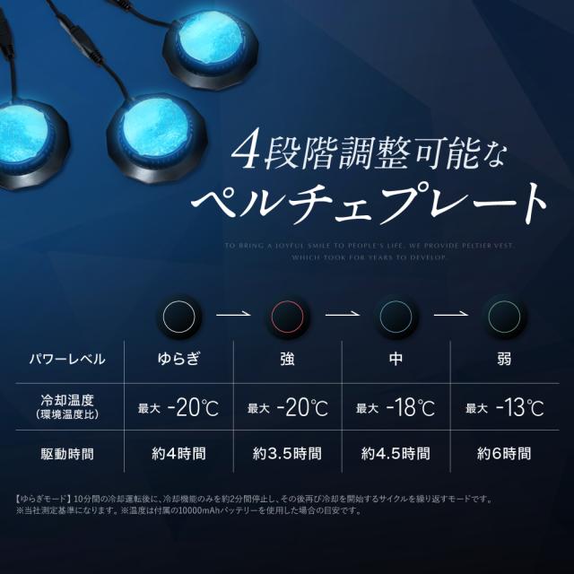ペルチェベスト 日本企業企画 10000mAh大容量バッテリー付き 冷却ベスト フリーサイズ 男女兼用 熱中症対策 暑さ対策 作業ベスト EXCITECH 送料無料 プレゼント ギフト_4