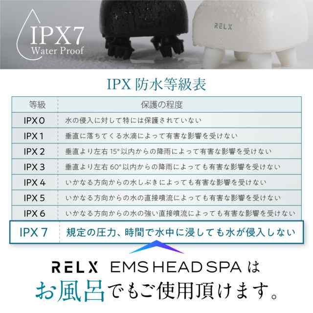 RELX（リラクス） EMS ヘッドスパ頭皮 リフトケア
