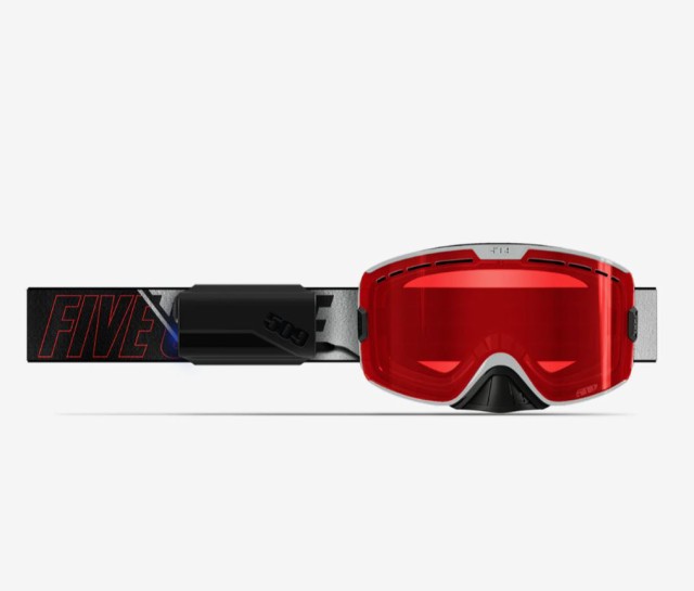 509 スノー用 電熱ゴーグル KINGPIN IGNITE GOGGLE (RACING RED) 曇ら