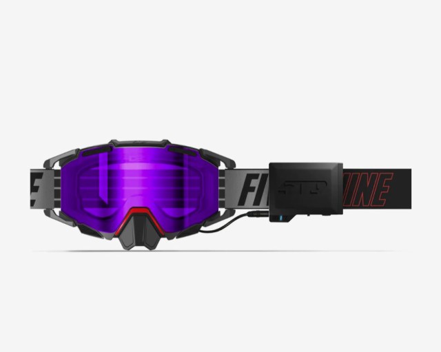 509 スノー用 電熱ゴーグル SINISTER X7 IGNITE S1 GOGGLE（RACING RED 