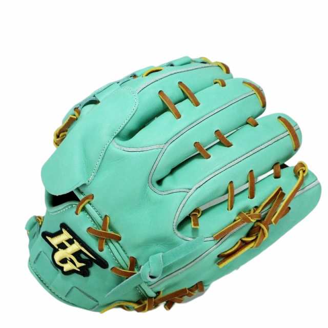 2002年春 ハイゴールド HI GOLD 野球用 一般 硬式 グラブ 投手用 若緑