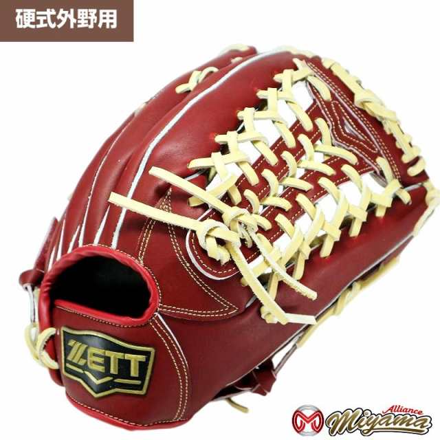 ZETT ゼット 外野手用 硬式野球 外野用 グローブ グラブ 右投げ 720